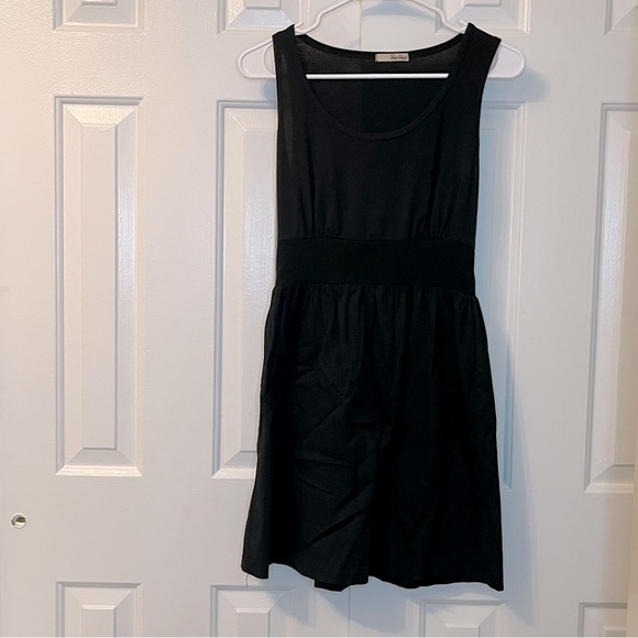 BeBop Black Sleeveless Dress Size M Y2K - Picture 1 of 8
